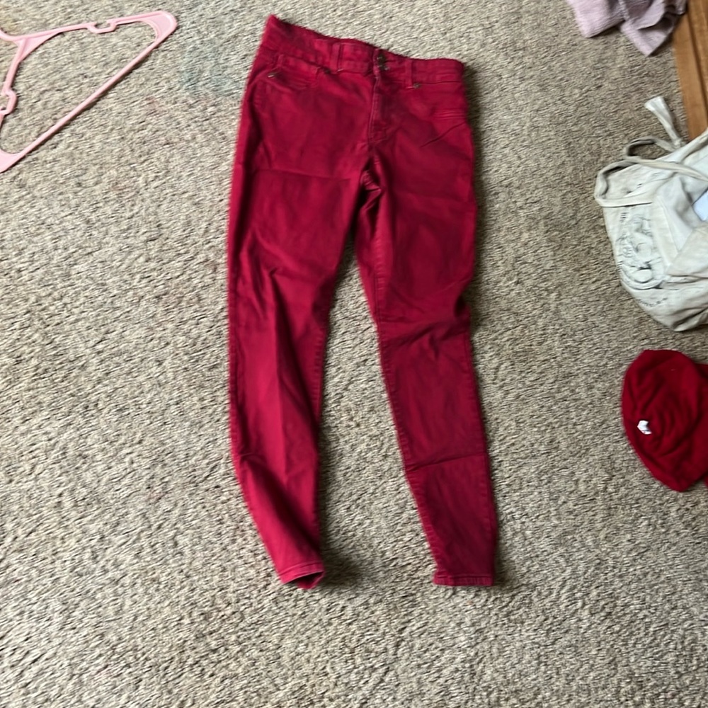 Tight jeans but stretchy, smooth texture